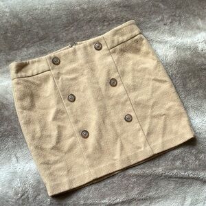 GAP Tan Mini Skirt for Casual Wear